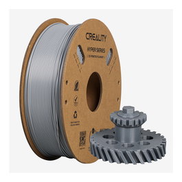 Creality 3301020041 Hyper ABS Filament, Gris, 1 kg, 1,75 mm, para impresoras Creality 3D, 350 mm/s, Resistente