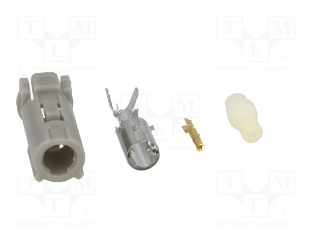 4CARMEDIA Conector de antena recto Avic para cable RG174 y Pioneer