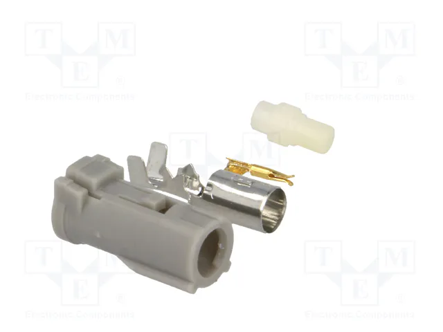 4CARMEDIA Conector de antena recto Avic para cable RG174 y Pioneer