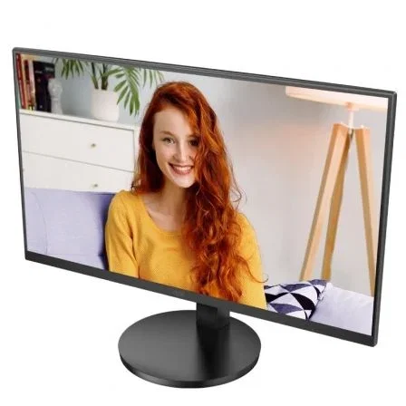 AOC Monitor Profesional U27B3AF 27" 4K UHD IPS, HDR10, Altavoces Integrados, Regulable en Altura, Diseño Sin Marcos, Adaptive Sync, Negro