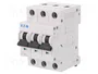 EATON ELECTRIC FAZ-C6/3 Interruptor magnetotérmico 6A 3 polos 15kA