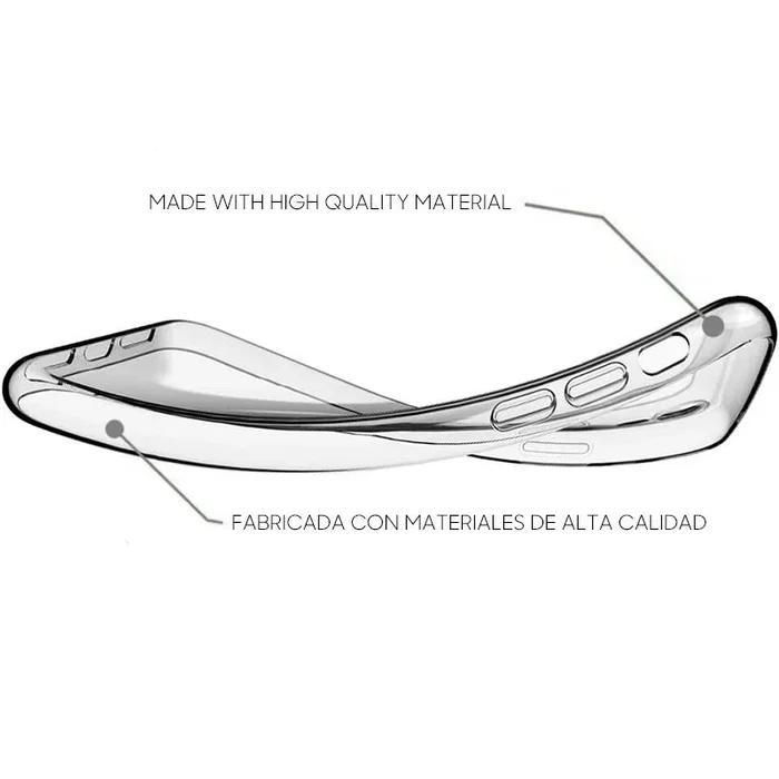 COOL Accesorios Funda de Silicona Transparente para Huawei Y6 2019, Y6s y Honor 8A