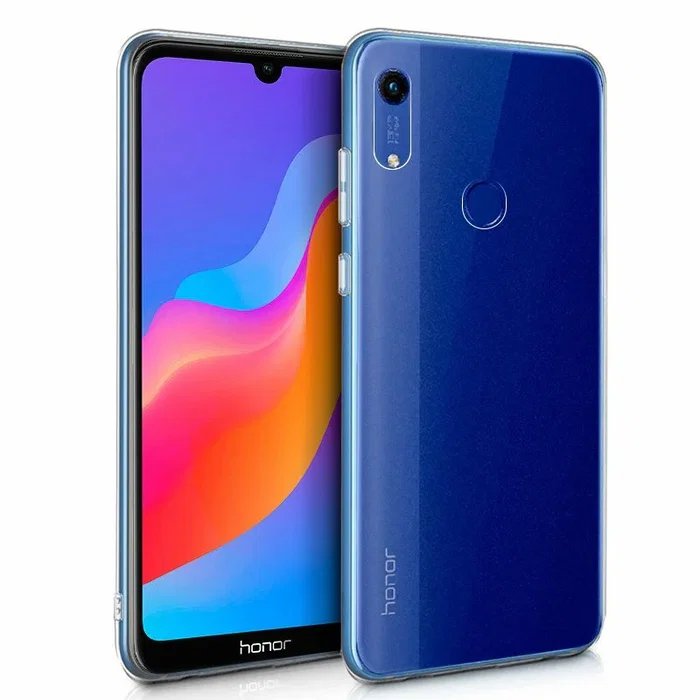 Huawei / Honor Funda de Silicona Transparente para Huawei Y6 (2019) y Honor 8A
