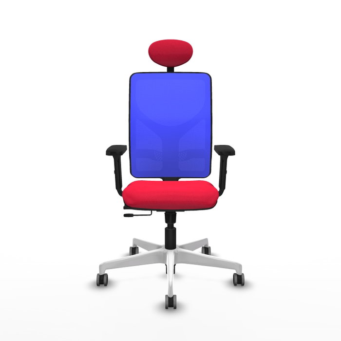 PIQUERAS Y CRESPO Silla de oficina Motilla con mecanismo Sincro/Traslack, Rojo y Azul PIQUERAS Y CRESPO Silla de oficina Motilla con mecanismo Sincro/Traslack, Rojo y Azul