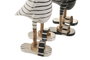 DKD Home Decor Figura de Bambú Pato Marinero Surtido