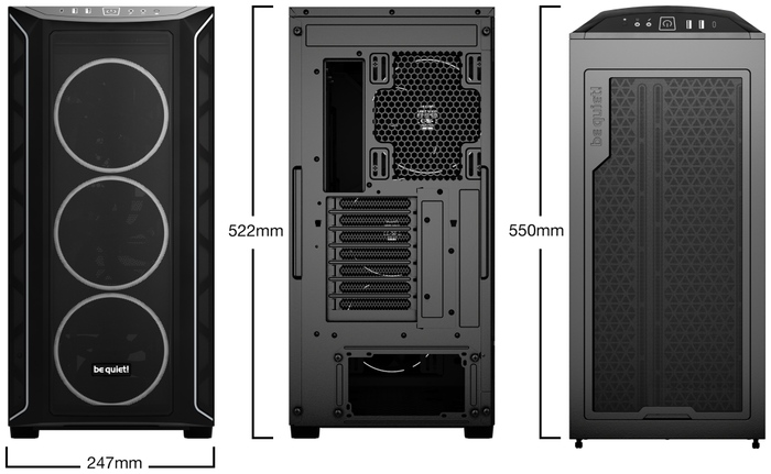 be quiet! SHADOW BASE 800 FX Black