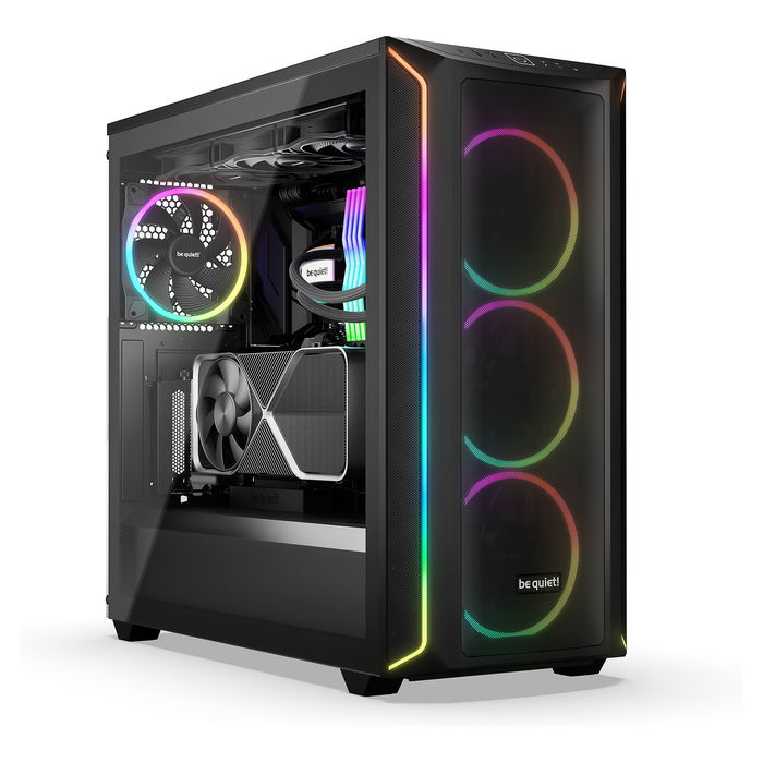Be Quiet! SHADOW BASE 800FX Black Midi Tower PC Negro Iluminación ATX EATX Micro-ATX Mini-ITX Be Quiet! SHADOW BASE 800FX Black Midi Tower PC Negro Iluminación ATX EATX Micro-ATX Mini-ITX