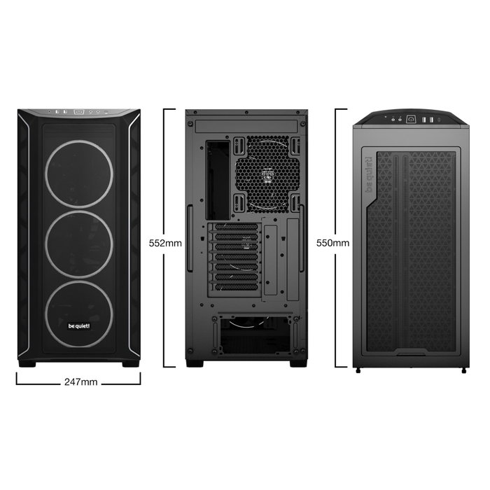 be quiet! SHADOW BASE 800 FX Black be quiet! SHADOW BASE 800 FX Black