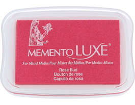 Tsukineko MEMENTO LUXE Almohadilla de Tinta Capullo de Rosa Opaca 96x63mm