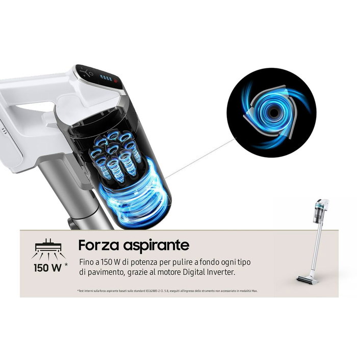 Aspirador Escoba Samsung VS15T7031R1/ET 150 W