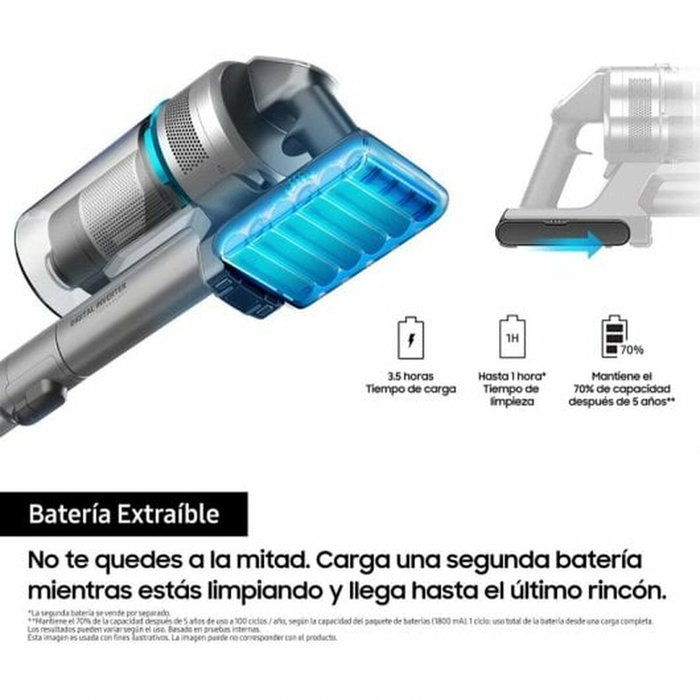 Aspirador Escoba Samsung VS15T7031R1/ET 150 W