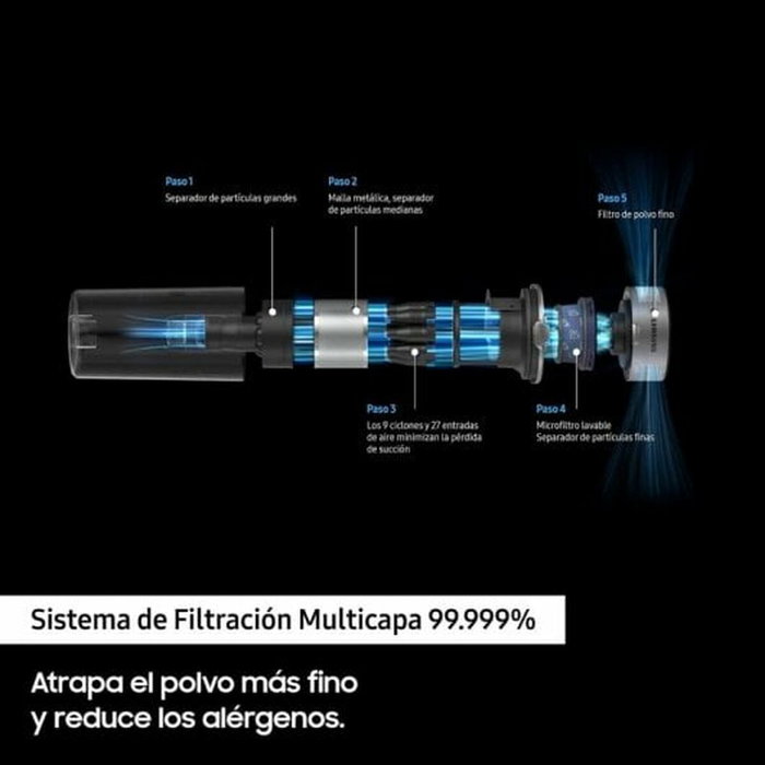 Aspirador Escoba Samsung VS15T7031R1/ET 150 W