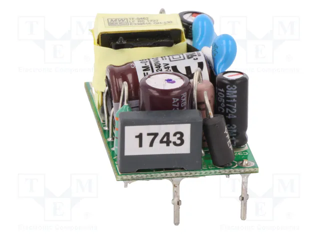 MEAN WELL MFM-05-24 Convertidor AC/DC 5W 24VDC MEAN WELL MFM-05-24 Convertidor AC/DC 5W 24VDC