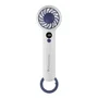 Orbegozo Ventilador de Mano HF 2200 - 3 Velocidades, Display Digital, Batería 1200 mAh USB-C, con Gancho, Color Negro