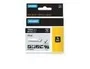 Dymo Cinta de Etiquetas Industrial Rhino ID1-19 Blanco sobre Negro 19mm x 5.5m