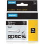 Dymo Cinta de Etiquetas Industrial Rhino ID1-19 Blanco sobre Negro 19mm x 5.5m