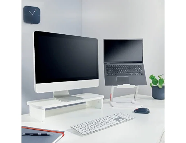 Leitz Ergo Soporte Elevador para Monitor Blanco