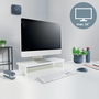 Leitz Ergo Soporte Elevador para Monitor Blanco