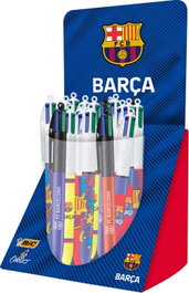 BIC Pack de 30 Bolígrafos 4 Colores F.C. Barcelona Punta 1mm