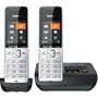 Gigaset COMFORT 500A duo Negro, Plata