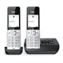 Gigaset COMFORT 500A duo Negro, Plata