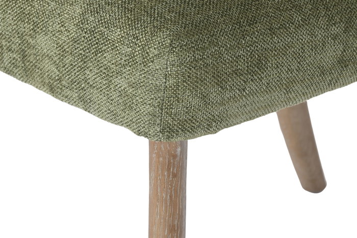 DKD Home Decor Silla de Fresno Tapizada en Poliéster con Acabado Decapé DKD Home Decor Silla de Fresno Tapizada en Poliéster con Acabado Decapé
