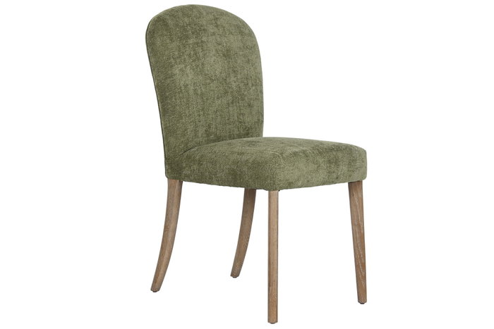 DKD Home Decor Silla de Fresno Tapizada en Poliéster con Acabado Decapé DKD Home Decor Silla de Fresno Tapizada en Poliéster con Acabado Decapé