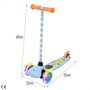 Bluey-Scooter Patinete Inclinable con Luz