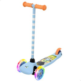 Bluey-Scooter Patinete Inclinable con Luz