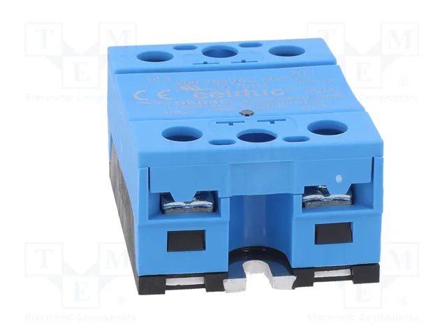 CELDUC Relé de semiconductor SO4, 4÷20mA, 50A, 200÷480VAC, 1-fásico CELDUC Relé de semiconductor SO4, 4÷20mA, 50A, 200÷480VAC, 1-fásico