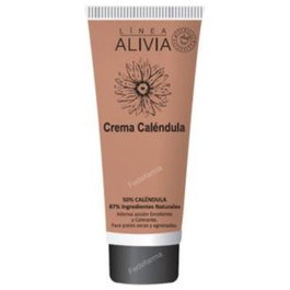 LINEA ALIVIA Crema De Caléndula 100ml para Pieles Secas y Agrietadas, Nutritiva e Hidratante