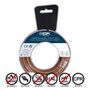 Edm Carrete de Cablecillo Flexible H07Z1-K 4 mm² Marrón 25m