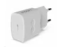 GROOVY Cargador de pared USB-C 20W carga rápida blanco