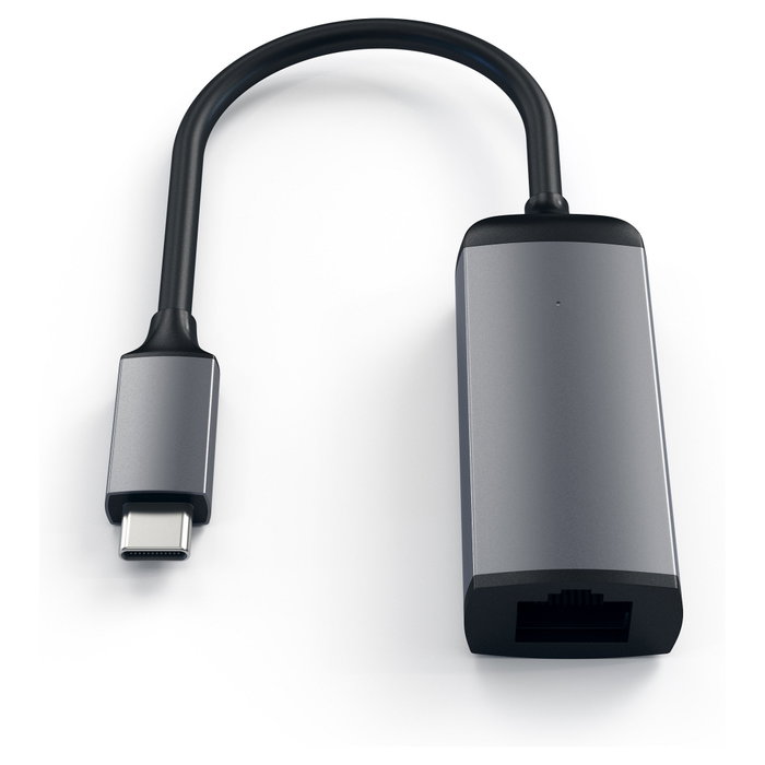 Satechi ST-TCENM Adaptador USB-C a Ethernet, Gris