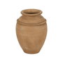 Tinaja Beige Cerámica Decoración 27 X 27 X 37 cm