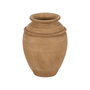 Ixia Tinaja Beige de Cerámica para Decoración 27 x 27 x 37 cm