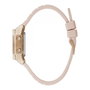 Guess Reloj GW0430L3 con caja dorada y correa rosa