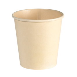Duni Sweet Taza Vaso Desechable de Bagazo/Pla, 12 cl / 380 mm de Alto, Paquete de 1200 Unidades