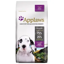 Applaws Pienso Seco para Cachorros Razas Grandes con Pollo 2 kg