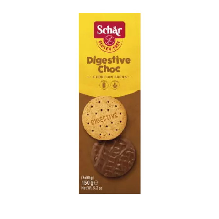 Schar Galletas Digestive Choco 150g Sin Gluten Schar Galletas Digestive Choco 150g Sin Gluten