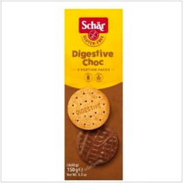 SCHAR Galletas Digestive Choco 150Gr. Sg
