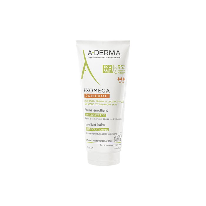 A-Derma EXOMEGA CONTROL Bálsamo Emoliente 200 ml Piel Seca Sensible Atópica Bebés Niños Adultos A-Derma EXOMEGA CONTROL Bálsamo Emoliente 200 ml Piel Seca Sensible Atópica Bebés Niños Adultos