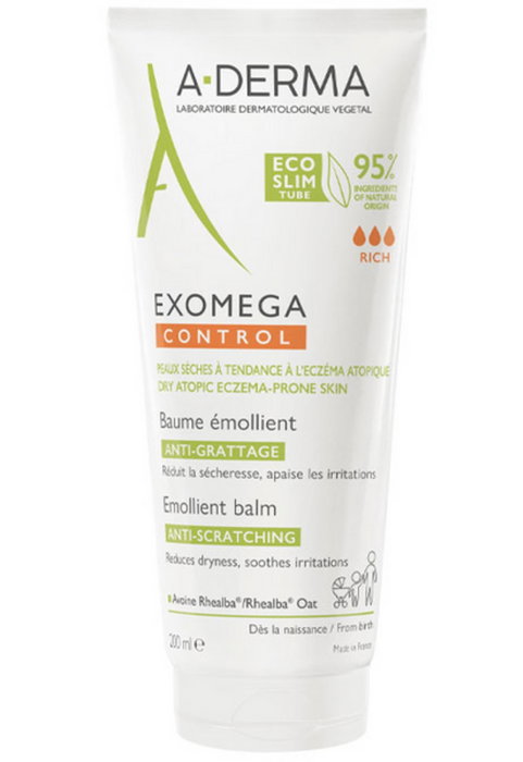A-Derma EXOMEGA CONTROL Bálsamo Emoliente Piel Atópica 200 ml
