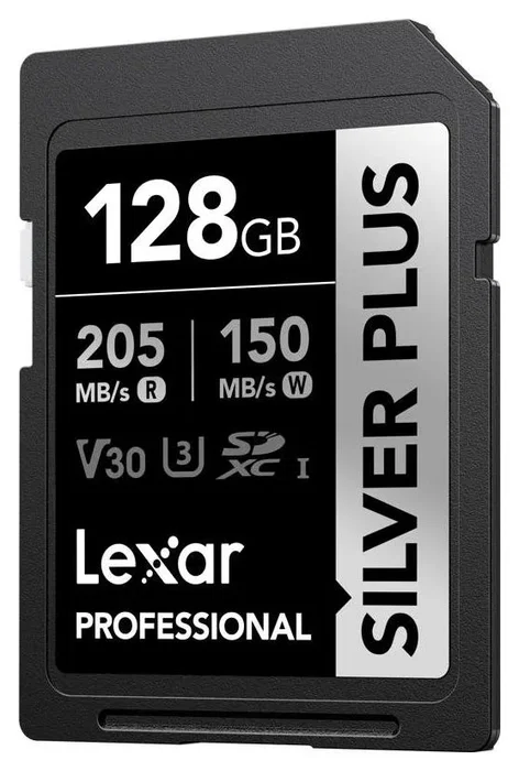 Lexar Professional SILVER PLUS SDXC UHS-I 128 GB Lexar Professional SILVER PLUS SDXC UHS-I 128 GB