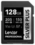 Lexar Professional SILVER PLUS SDXC UHS-I 128 GB