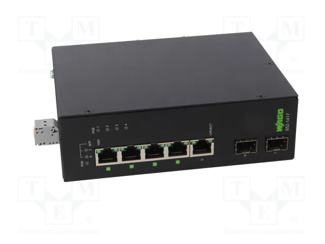 WAGO 852-1417 Switch Ethernet no administrado WAGO 852-1417 Switch Ethernet no administrado