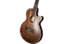 TAKAMINE Guitarra Acústica Thinline TSP100 FX Cutaway - Quilt Vintage Tobacco