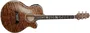 TAKAMINE Guitarra Acústica Thinline TSP100 FX Cutaway - Quilt Vintage Tobacco