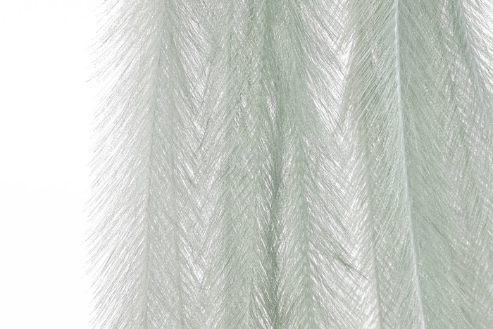 DKD Home Decor Surtido de 3 Plumeros de Poliéster y EVA (Gris, Amarillo y Rosa)