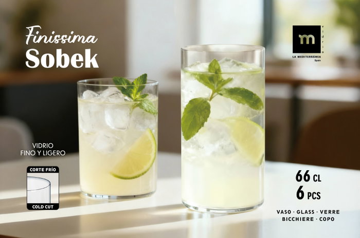 La Mediterranea Vaso Finissima Sobek 66cl MD La Mediterranea Vaso Finissima Sobek 66cl MD